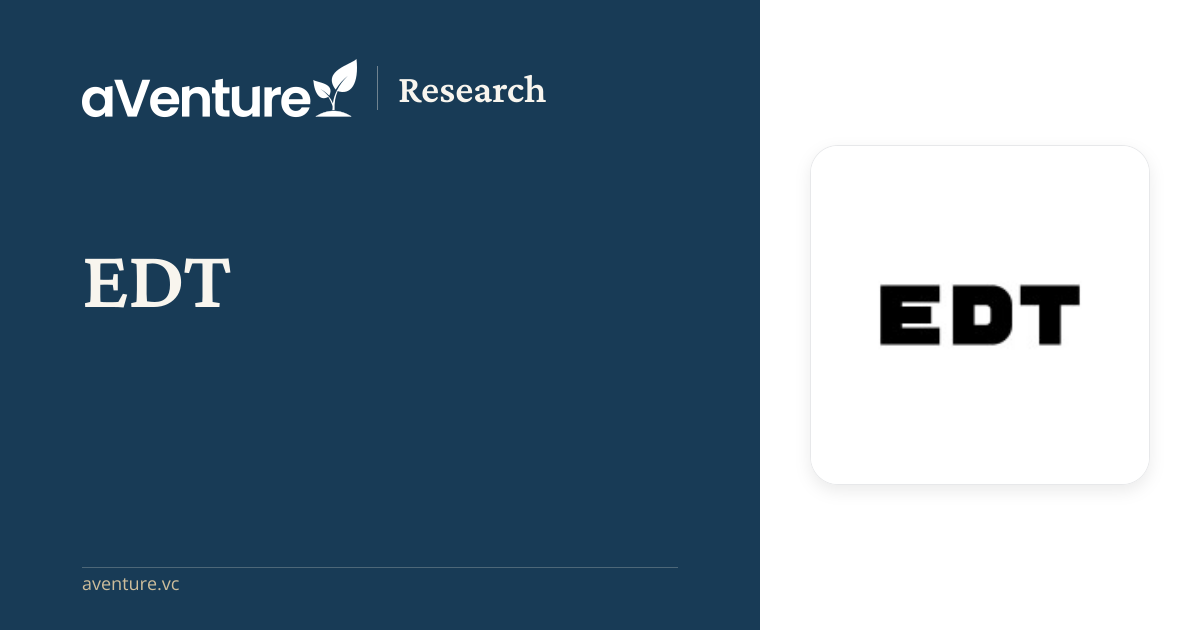 EDT News, Articles and Coverage - aVenture