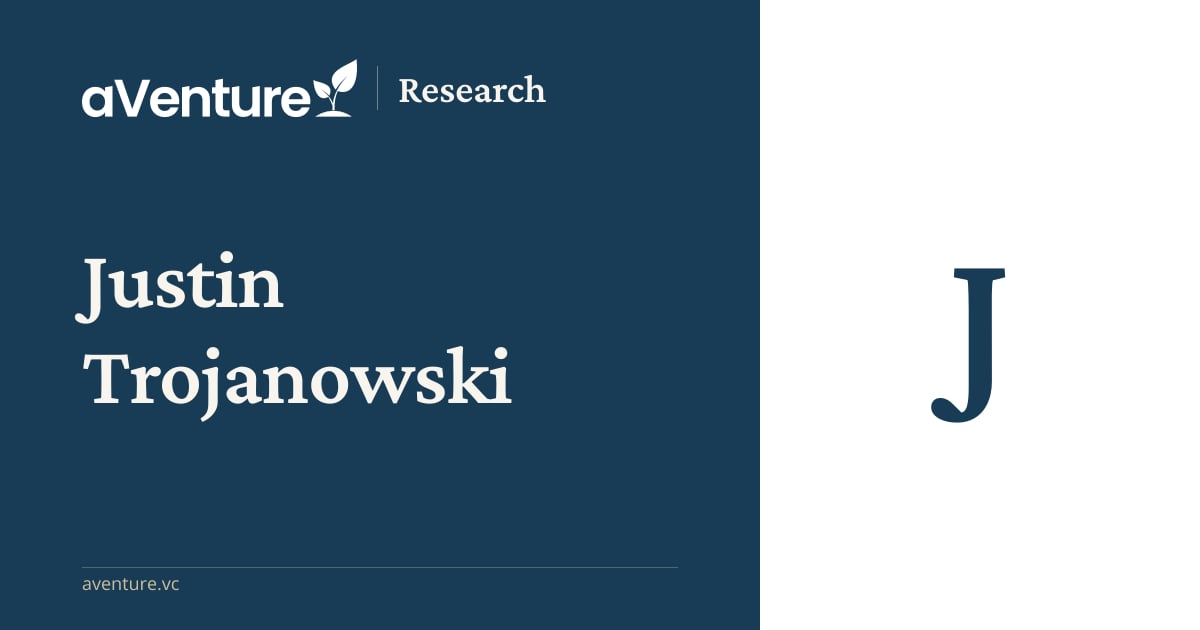 Justin Trojanowski - aVenture Research
