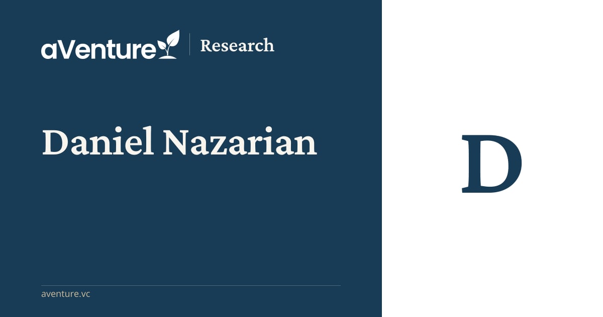 Daniel Nazarian - aVenture Research