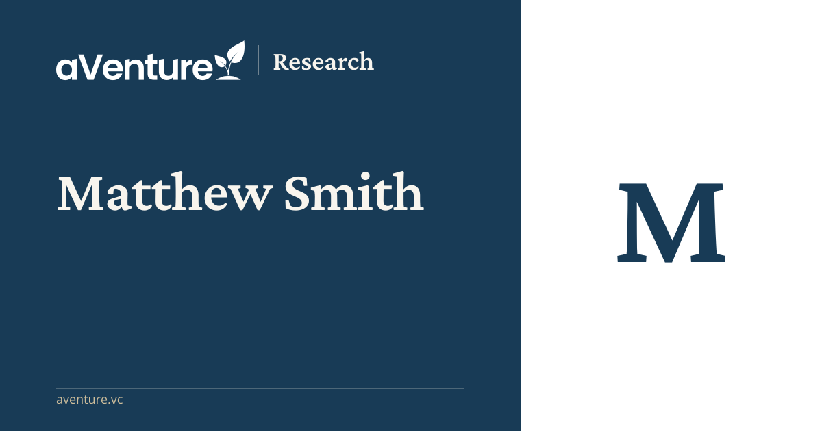 Matthew Smith - aVenture Research