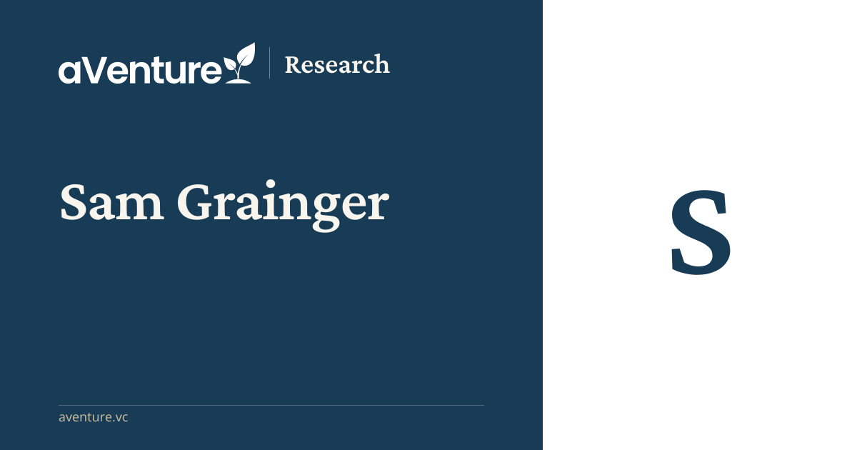 Sam Grainger - aVenture Research